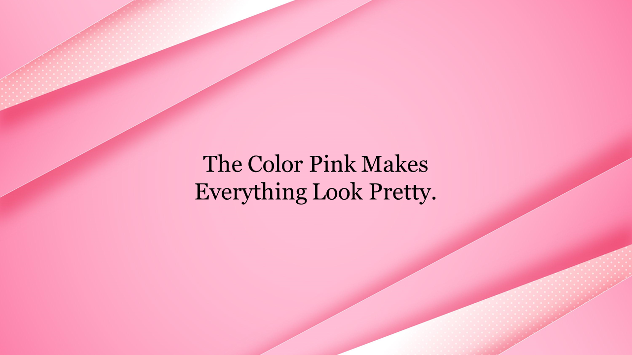 Free - Best Pink PowerPoint Backgrounds Template Presentation